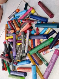 Vibrant Oil Pastels Art Supplies Bundle