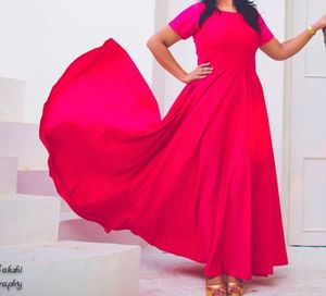 Stunning Pink Anarkali Gown