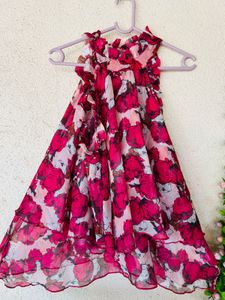 Beautiful Floral Print Dress
