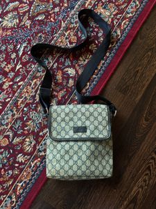 Gucci Monogram Messenger Bag