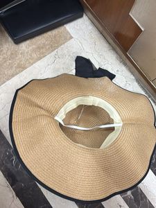 Stylish Sun Hat with Bow Detail