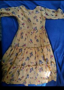 Yellow Floral Print