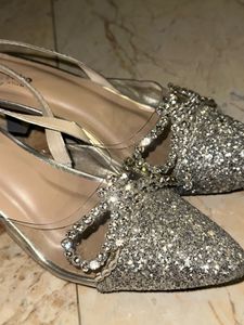 Sparkling Embellished Heels