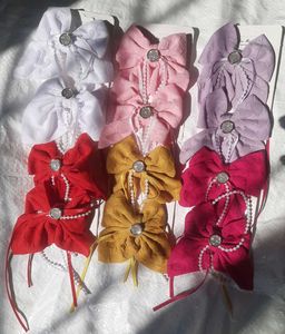 Bow Hair Clips - Set of 6