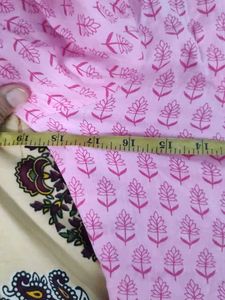 Pink Printed Kurti