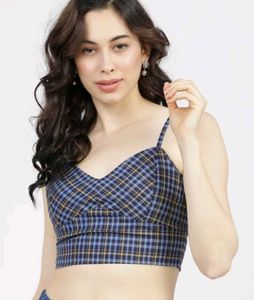 CORSET STYLE CROP TOP