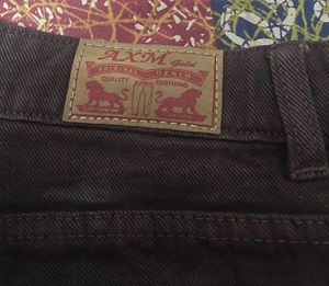 Brown Corduroy Wide-Leg Pants