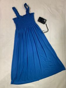 Blue Smocked Dress🦋