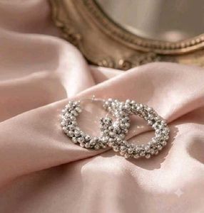 Sparkling Hoop Earrings
