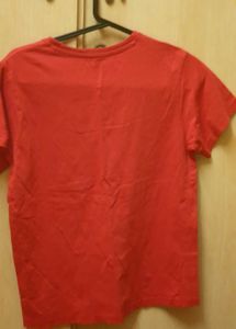 Red 'Invincible' Graphic T-Shirt