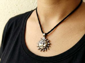 Sun Silver Pendant