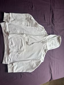 White Pullover Hoodie