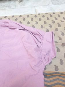 brand new Hi-Low Button-Up Shirt