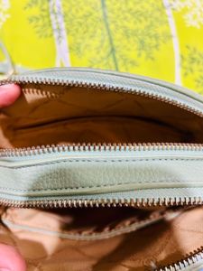 Stylish Mint Green Crossbody Bag
