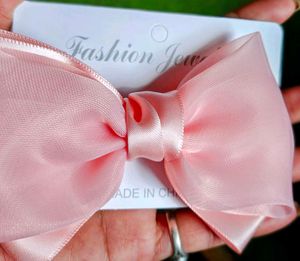 Cute Purple Bow Hair Clip