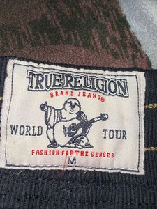 True Religion Black Gold Trim Sweatpants new