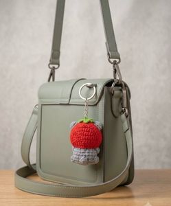 Crochet Bear Keychain