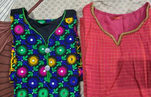 Embroidered Kurta Set