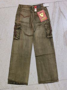 Unisex Baggy Cargo Jeans
