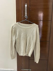 Cozy Cream Knit Sweater