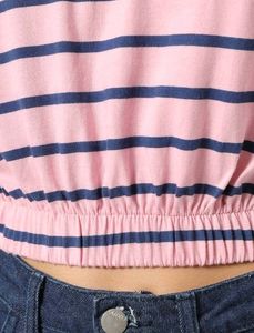 STRIPED CROP TOP