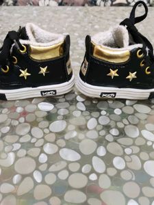 Black Shoes For Baby Unisex