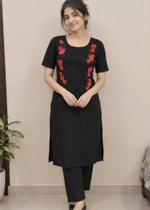 💥Red Rose Embroidery sett 💗