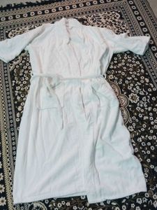 Cozy White Bathrobe