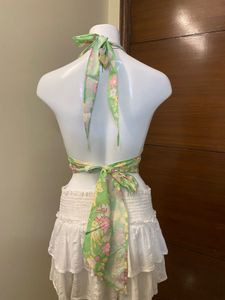 Floral Halter Top 🎀