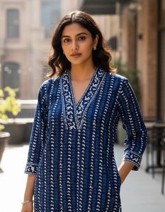 cotton long Kurti