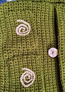 Crocheted Olive Bag Wicked World🔮🪄