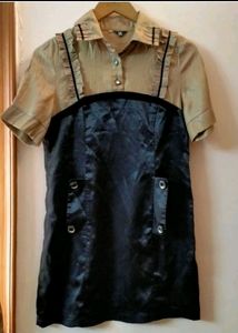 Imported Satin Tunic Top