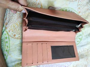 Peach Clutch