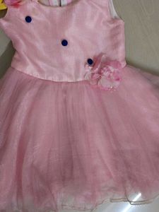 Pink Party Dress 2-3 Year Old Perfect Fit