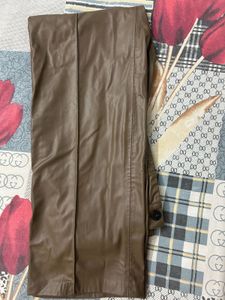 Zara Faux Leather Pants(new condition)