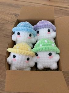 Crochet Kawaii Foodie keychain(1 piece)