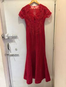 Stunning Red Evening Gown