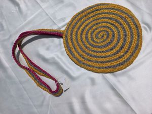 Round shape bag with single sling