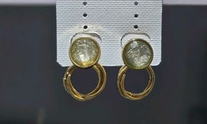 Gold Tone Hoop Earrings