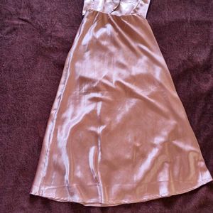 Elegant Satin top and skirt 😭