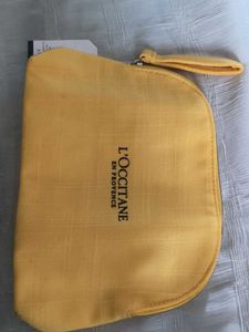 L'Occitane Yellow Pouch