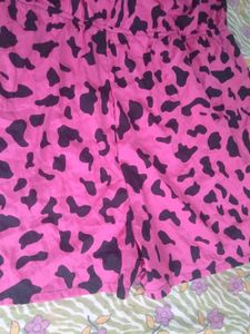 Pink Leopard Print Romper