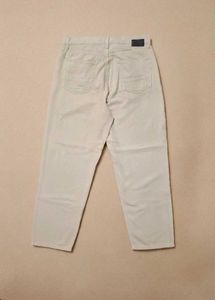 Off White Straight Leg Pants