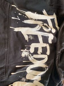 Black "Freedom" Graphic Hoodie