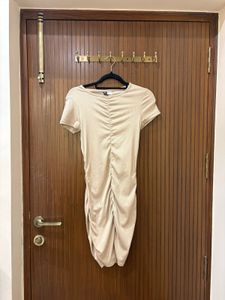 Ruched Bodycon Mini Dress