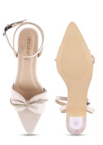 Elegant White Party Heels