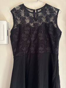 Elegant Black Lace Dress