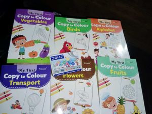 My First Copy to Colour Books Set