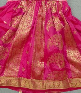 Pink Silk Gown