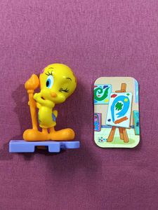 painting Tweety Bird